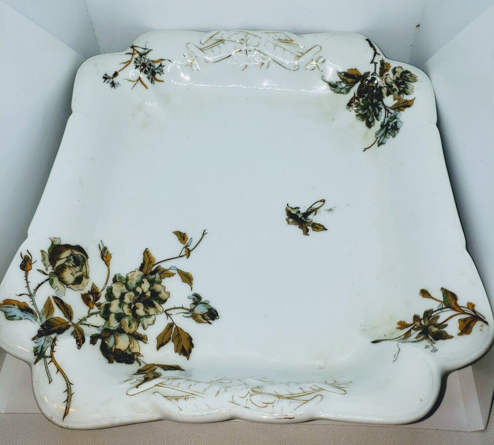 Vintage HAVILAND LIMOGE Depose rectangle bowl EUC